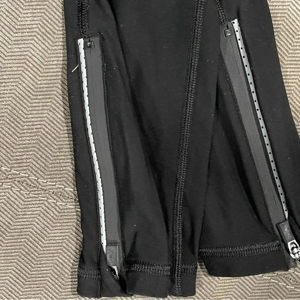 VSX Sport Black Running Tights Leggings Size XS - Picture 8 of 9